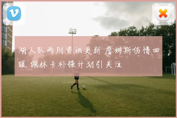 湖人队两则资讯更新 詹姆斯伤情回暖 佩林卡补强计划引关注